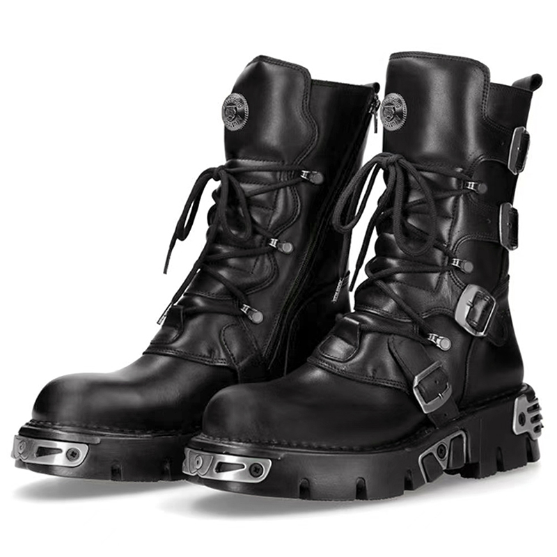 Men'S Accessories Leather - men luxury fashion punk gothic high