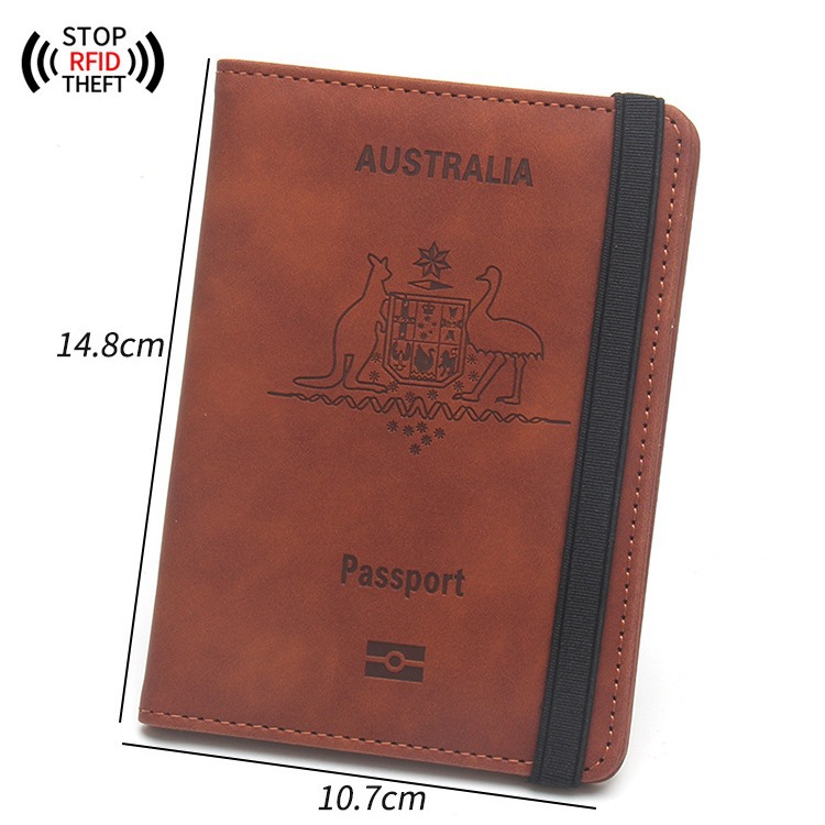 Australia Passport Cover Rfid  - Men'S Accessories Australia ulasan dan harga