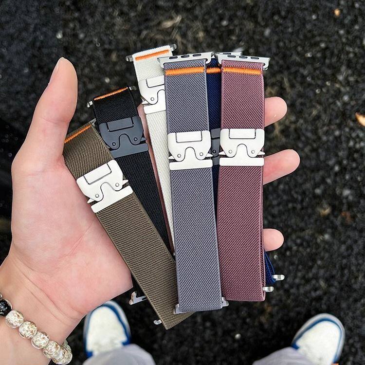 Nylon Parachute Strap For Appl - Men Accessories Website ulasan dan harga