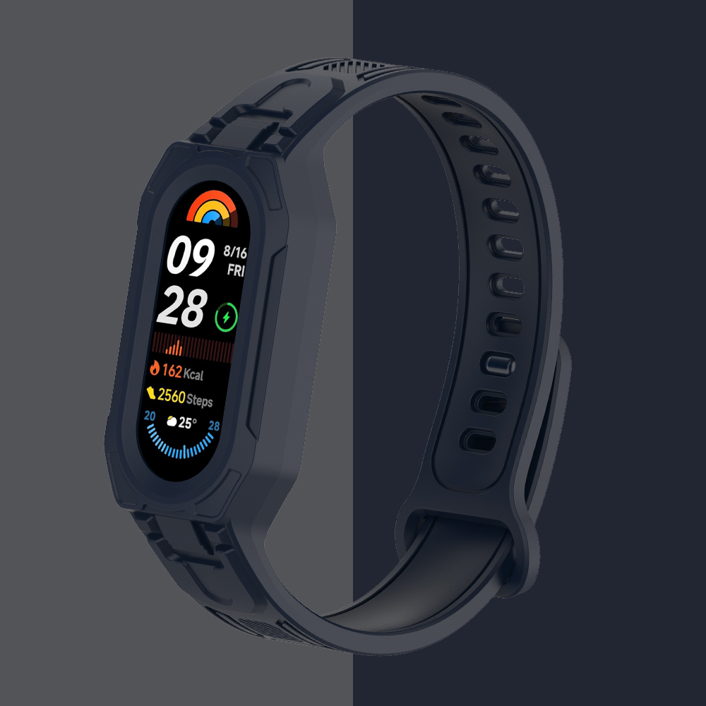 Strap+Case for Xiaomi Band 10  - Men Accessories Website ulasan dan harga