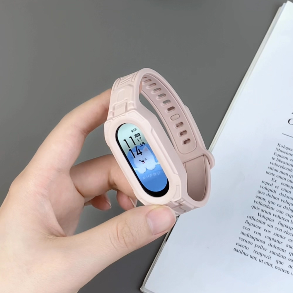 Strap+Case for Xiaomi Band 10  - Men Accessories Website ulasan dan harga