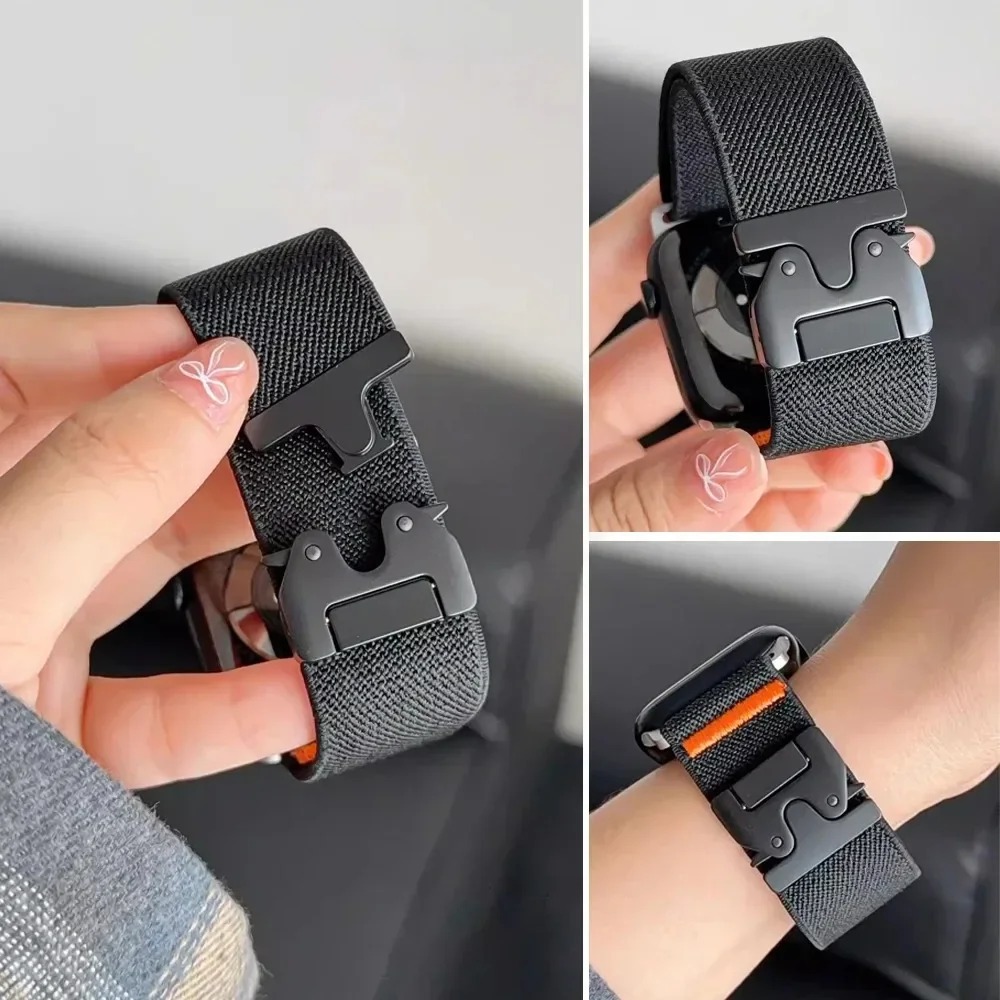 Elastic Nylon Parachute Buckle - Men Accessories Website ulasan dan harga