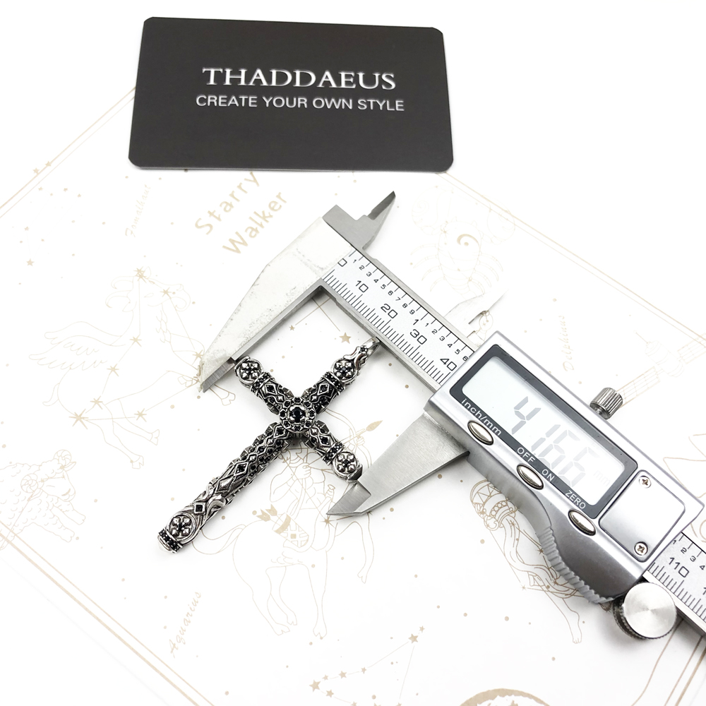 Richly Ornamented Cross Pendan - Men'S Accessories Jewelry Brands ulasan dan harga