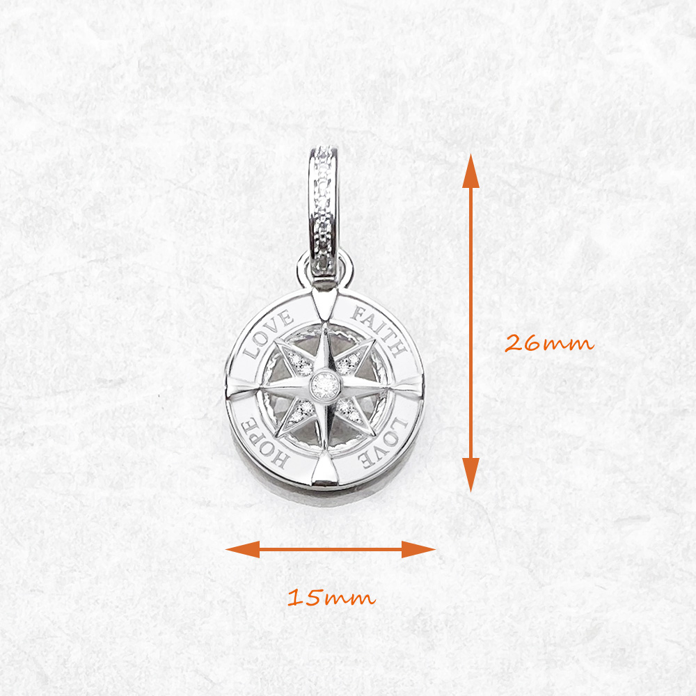 Pendant  Faith, Hope and Love  - Men'S Accessories Jewelry Brands ulasan dan harga