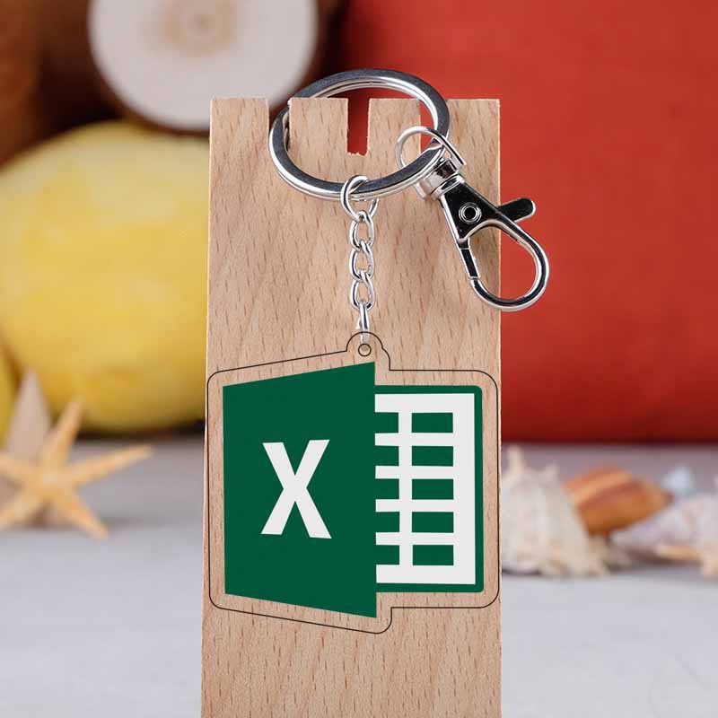 Cute Acrylic Software Icon Key - Men'S Accessories Office ulasan dan harga