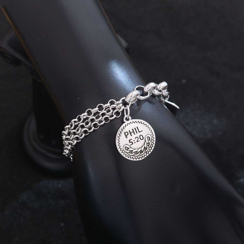 925 Sterling Silver Bracelets  - Men'S Accessories Trending ulasan dan harga