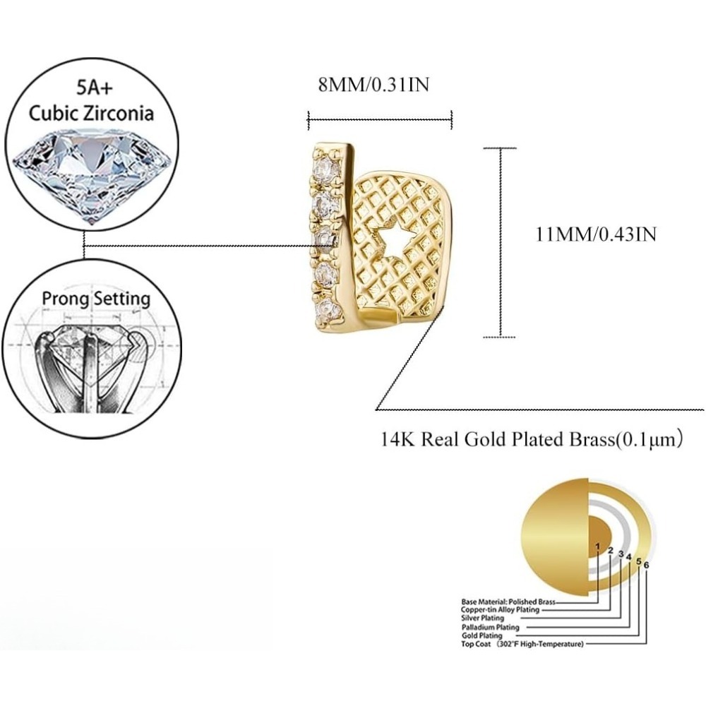 Gold Silver Plated  Iced Out T - Men Accessories In Silver ulasan dan harga