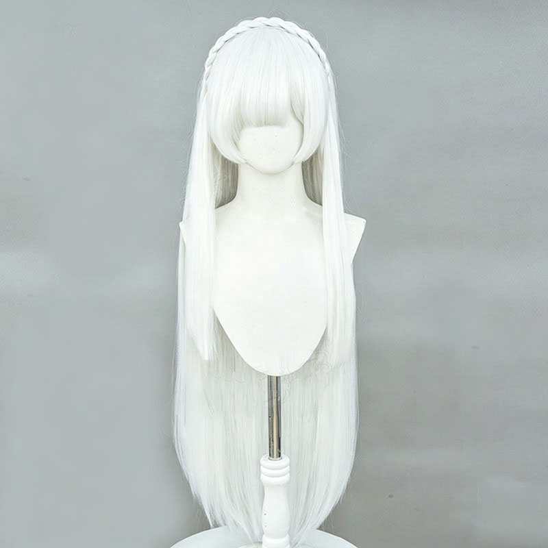 Anime Re:Zero Emilia Cosplay W - Men Accessories In Silver ulasan dan harga