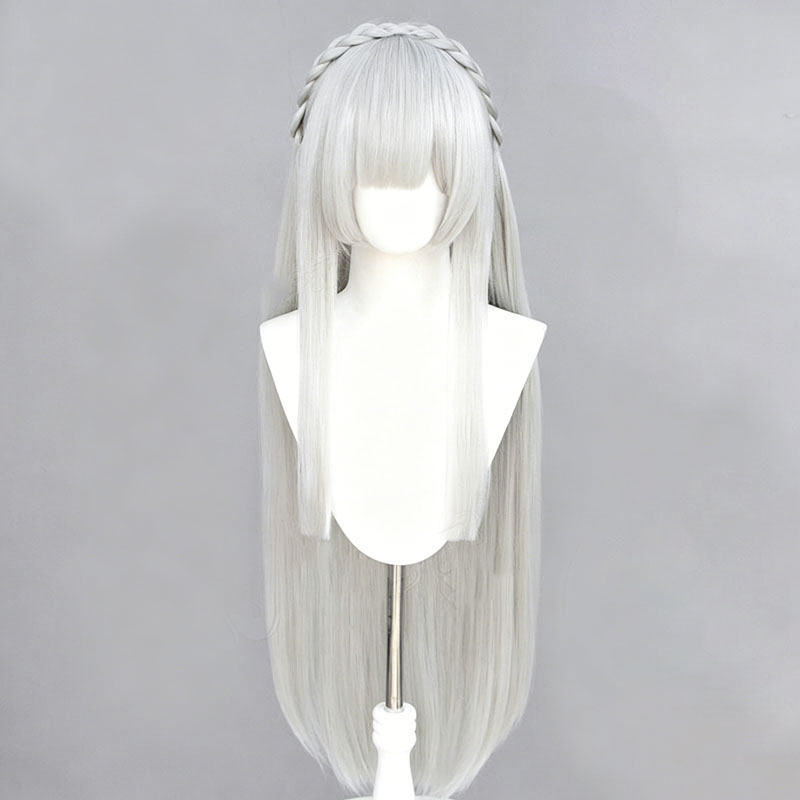 Anime Re:Zero Emilia Cosplay W - Men Accessories In Silver ulasan dan harga