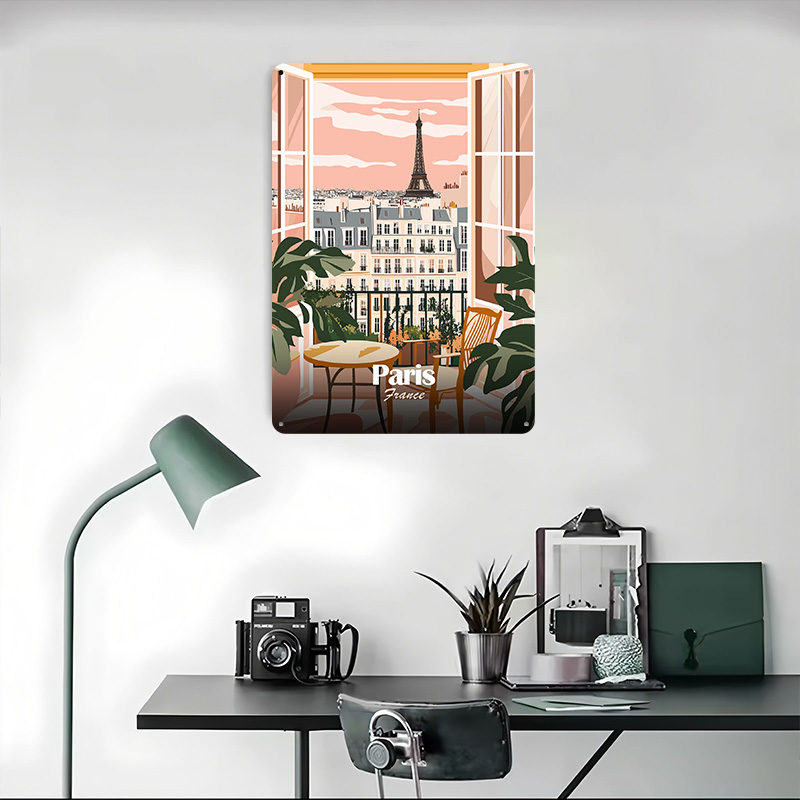 Paris Balcony View Metal Poste - Men'S Accessories Paris ulasan dan harga