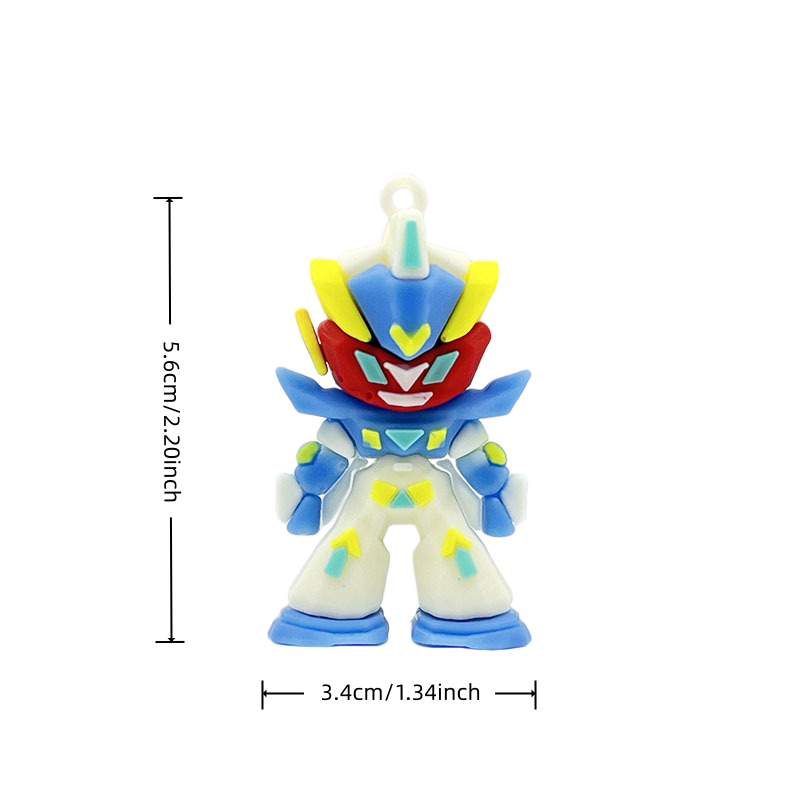 Gundam Silicone Keychain, Mini - Men'S Accessories Backpack ulasan dan harga