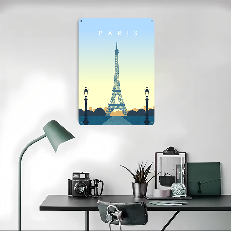 Paris 3D Texture Printed Poste - Men'S Accessories Paris ulasan dan harga