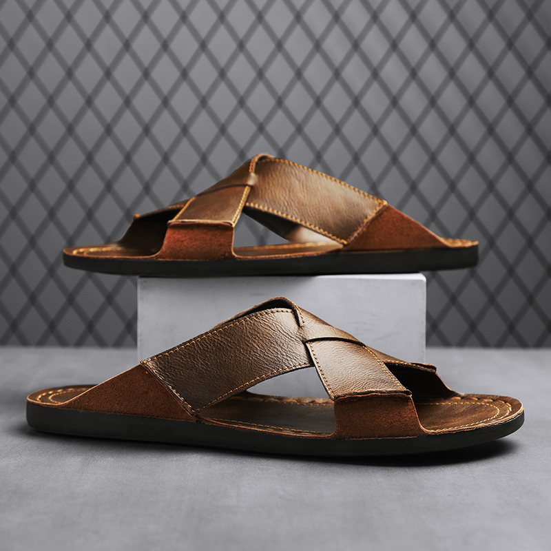 Fashion Genuine Leather Men Sl - Men'S Accessories Leather ulasan dan harga