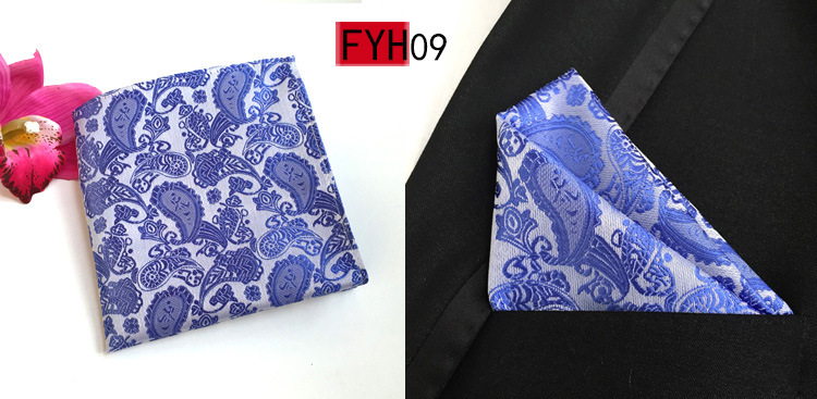 Classic Paisley Textured Handk - Men'S Accessories Office ulasan dan harga