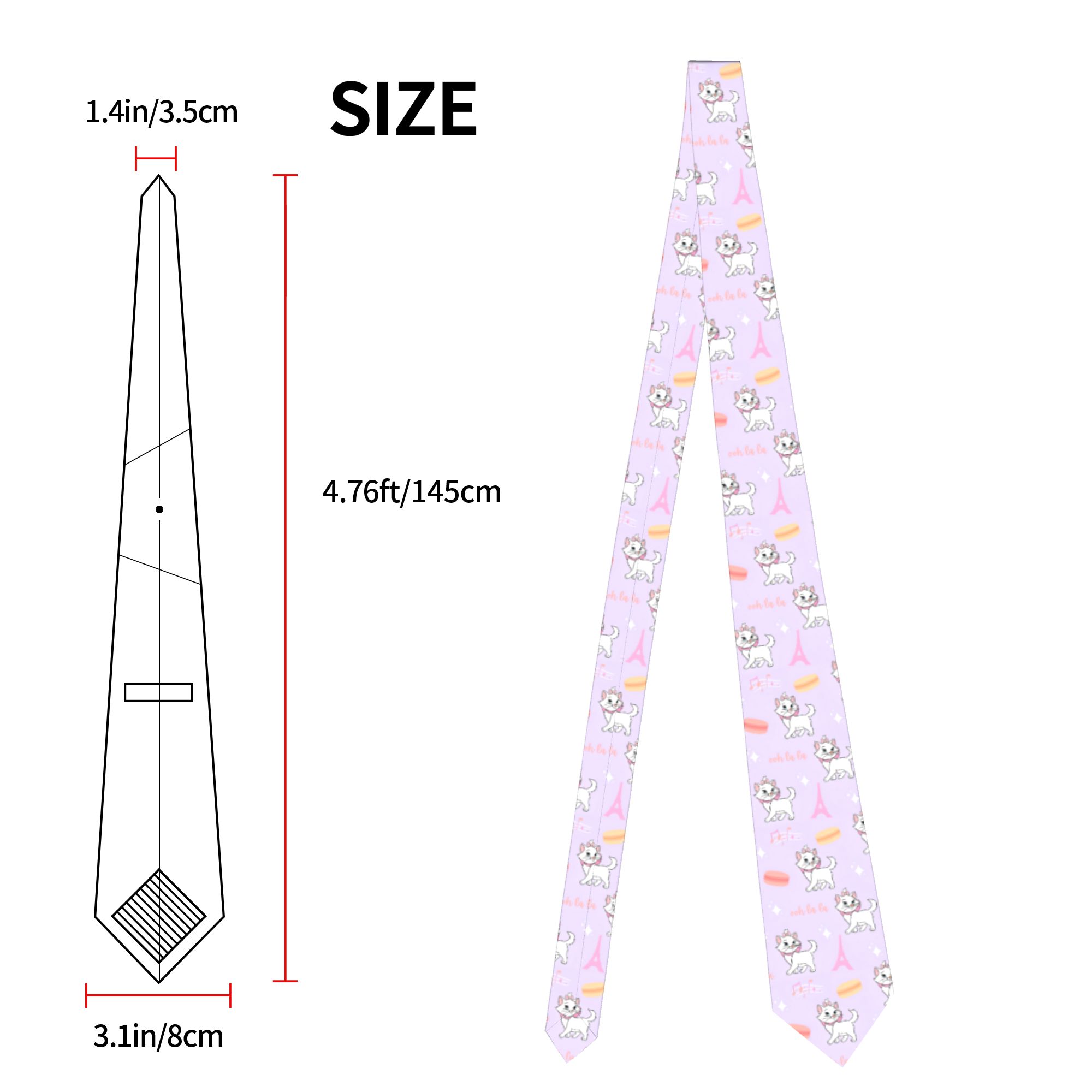 Necktie Aristocats Maries Cats - Men'S Accessories Paris ulasan dan harga
