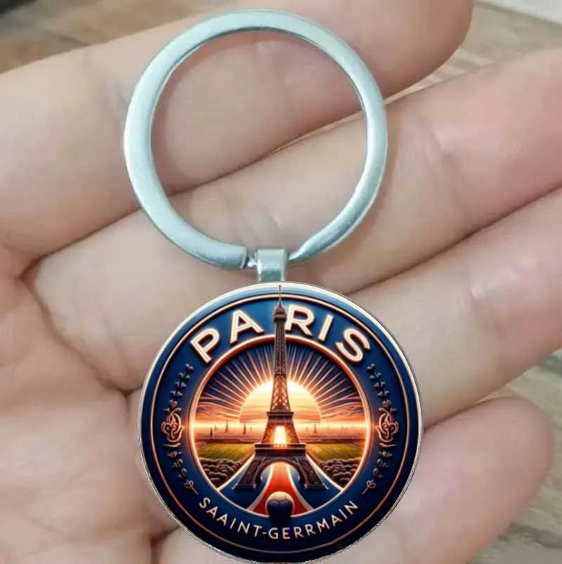 Paris Eiffel Tower Keychain, D - Men'S Accessories Paris ulasan dan harga