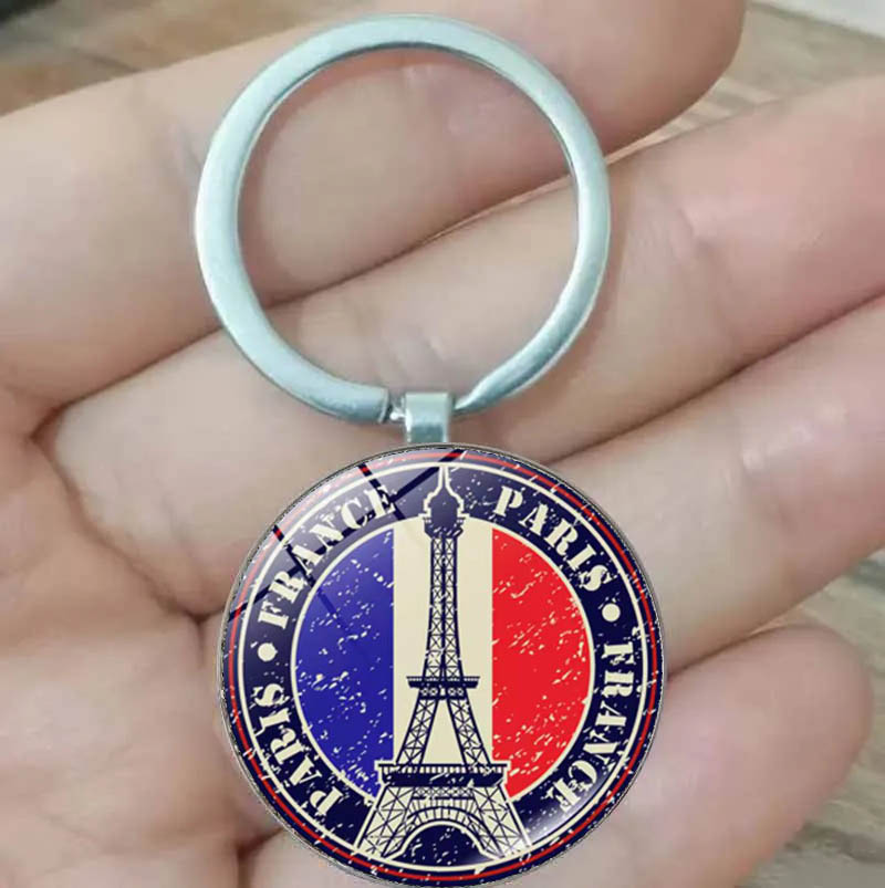 Paris Eiffel Tower Keychain, D - Men'S Accessories Paris ulasan dan harga