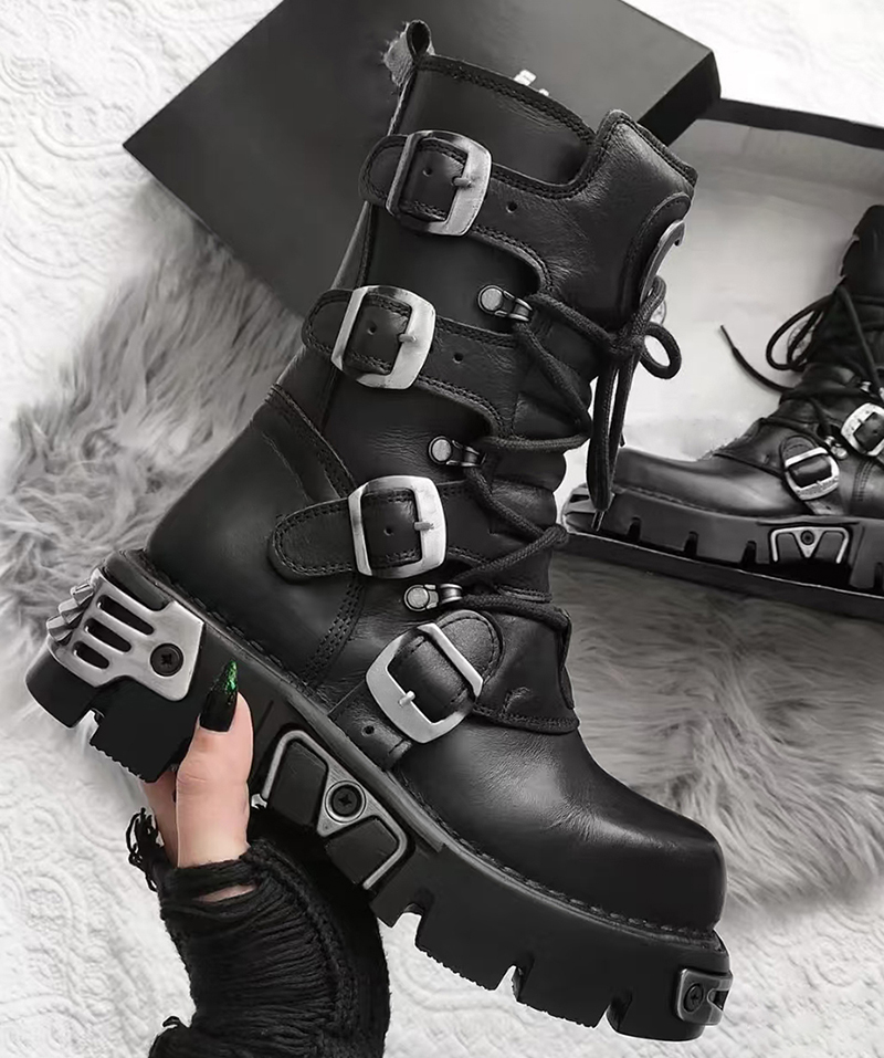 men luxury fashion punk gothic - Men'S Accessories Leather ulasan dan harga