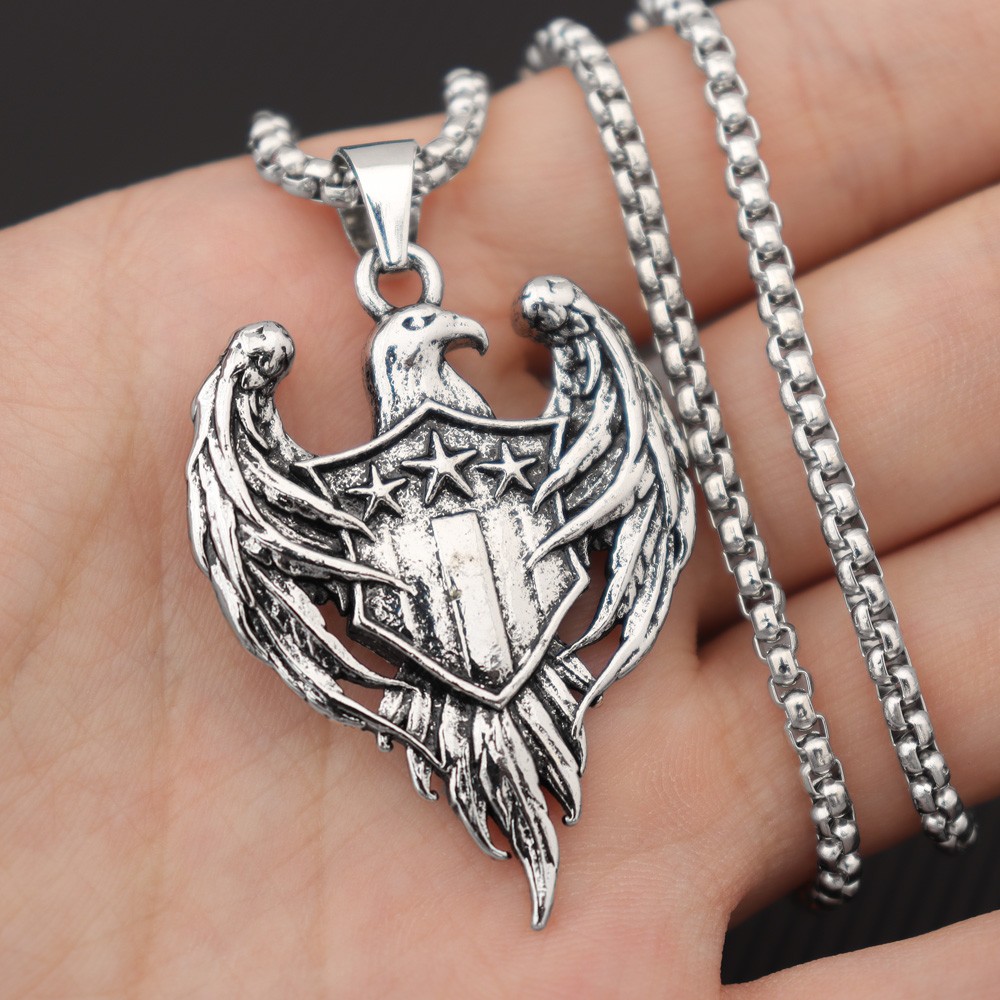 Vintage Three Star Eagle Milit - Men'S Accessories Jewelry Brands ulasan dan harga