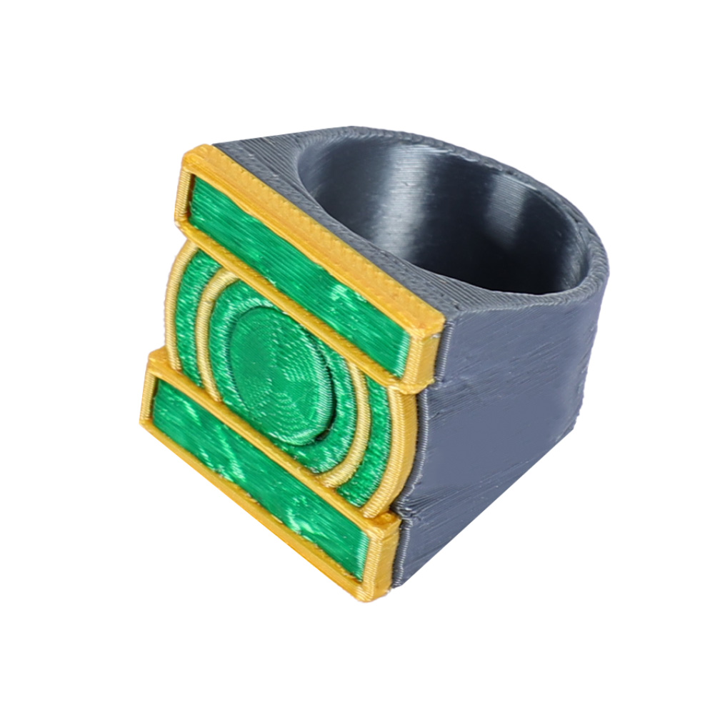 Green Gold Finger Rings Adult  - Men Accessories Jordan ulasan dan harga