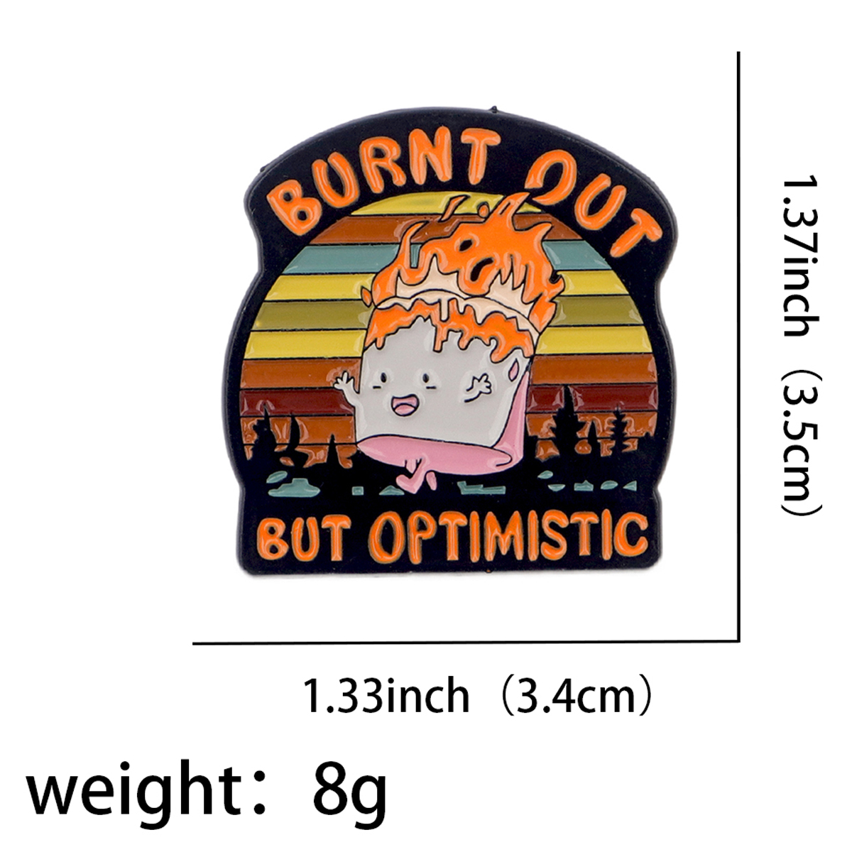 Fire Badges Enamel Pin Brooche - Men'S Accessories Backpack ulasan dan harga
