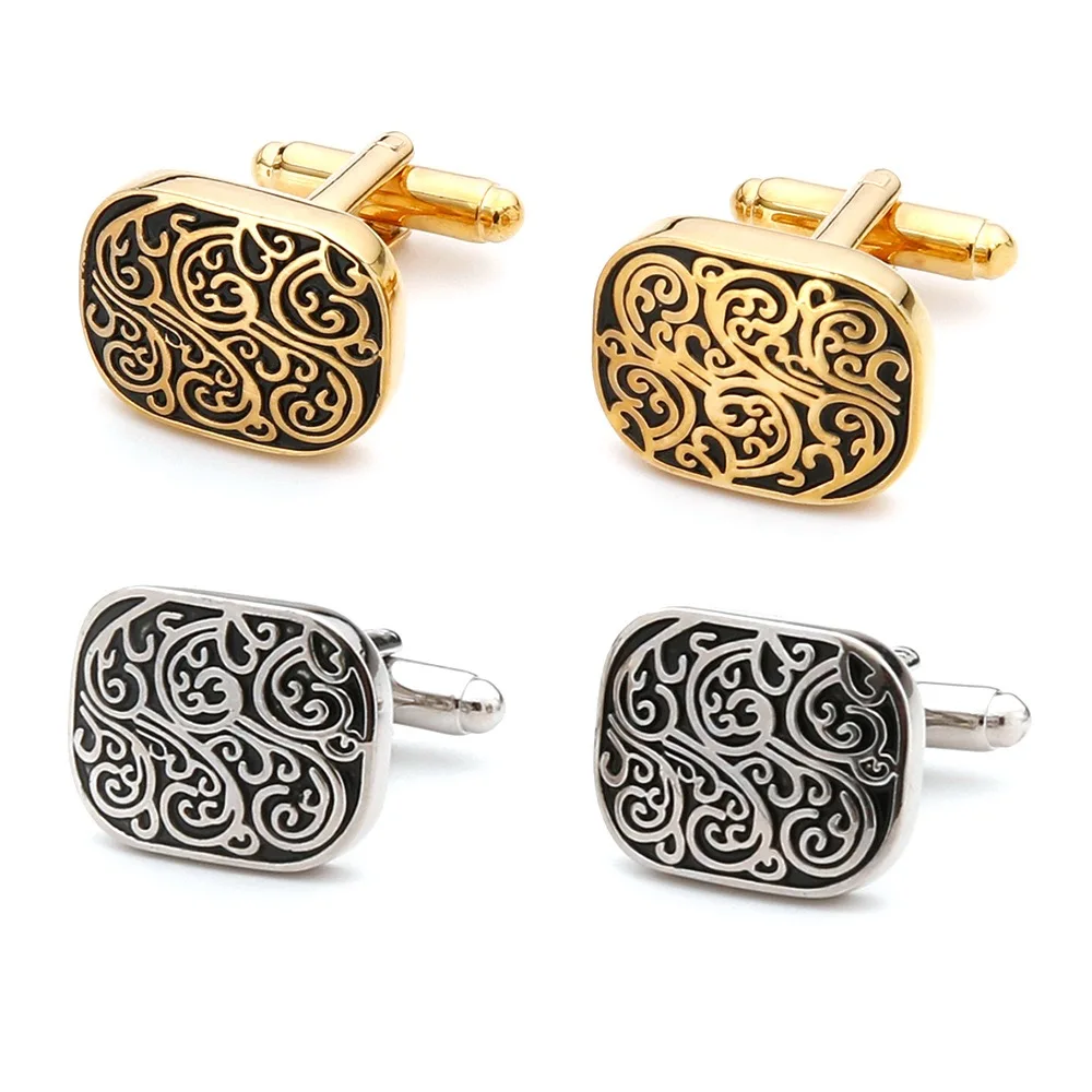 High Quality Gold Cufflinks Vi - Men'S Accessories Office ulasan dan harga