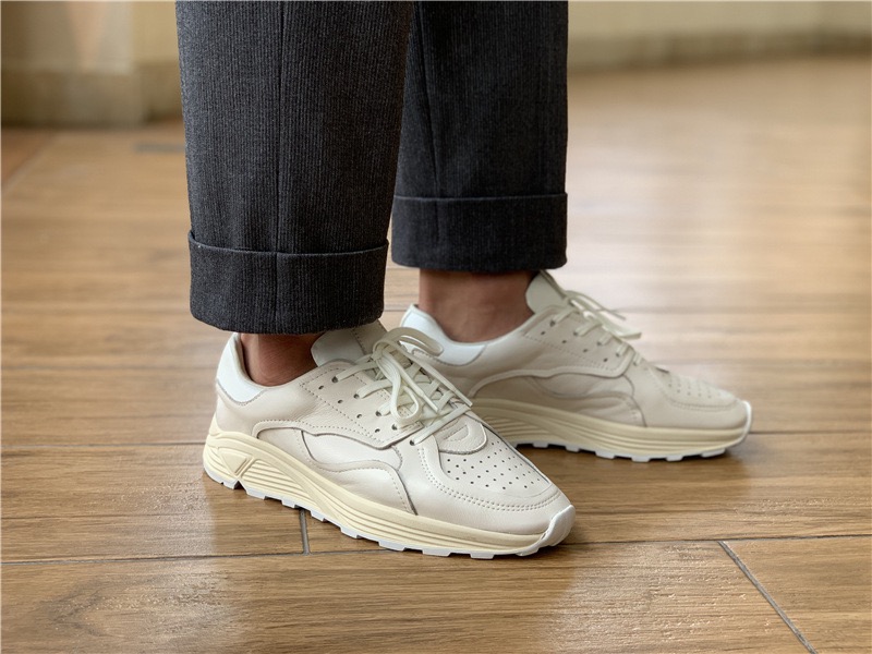 Round-toe Lace-up Casual White - Men'S Accessories Leather ulasan dan harga