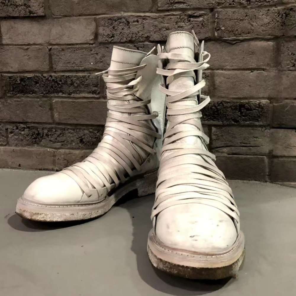 Multiple Cross Tied White Walk - Men'S Accessories Leather ulasan dan harga
