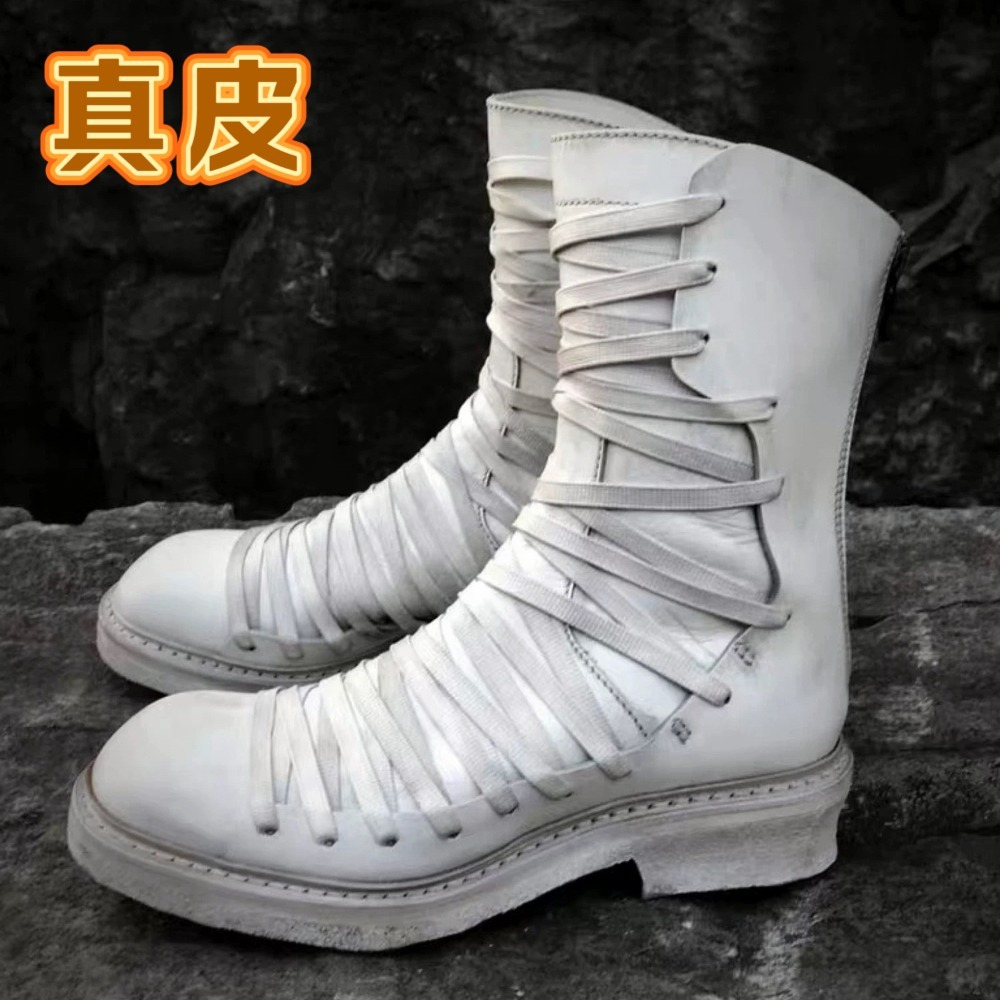Multiple Cross Tied White Walk - Men'S Accessories Leather ulasan dan harga