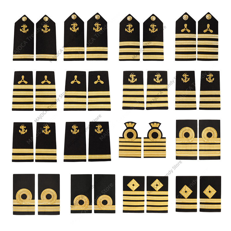 Sailor Skipper Captain Epaulet - Men'S Accessories Office ulasan dan harga