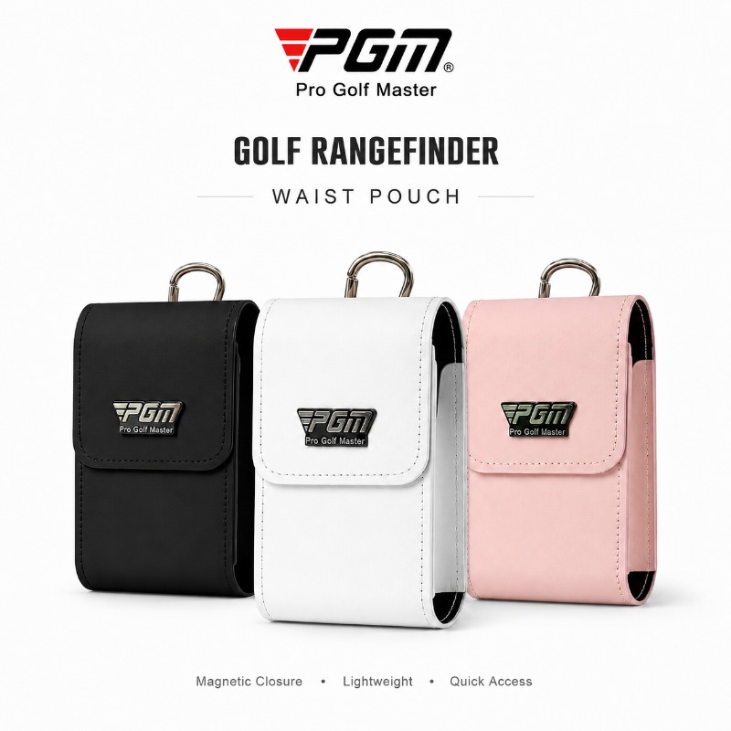 PGM Magnetic Golf Waist Pouch  - Men'S Accessories Leather ulasan dan harga