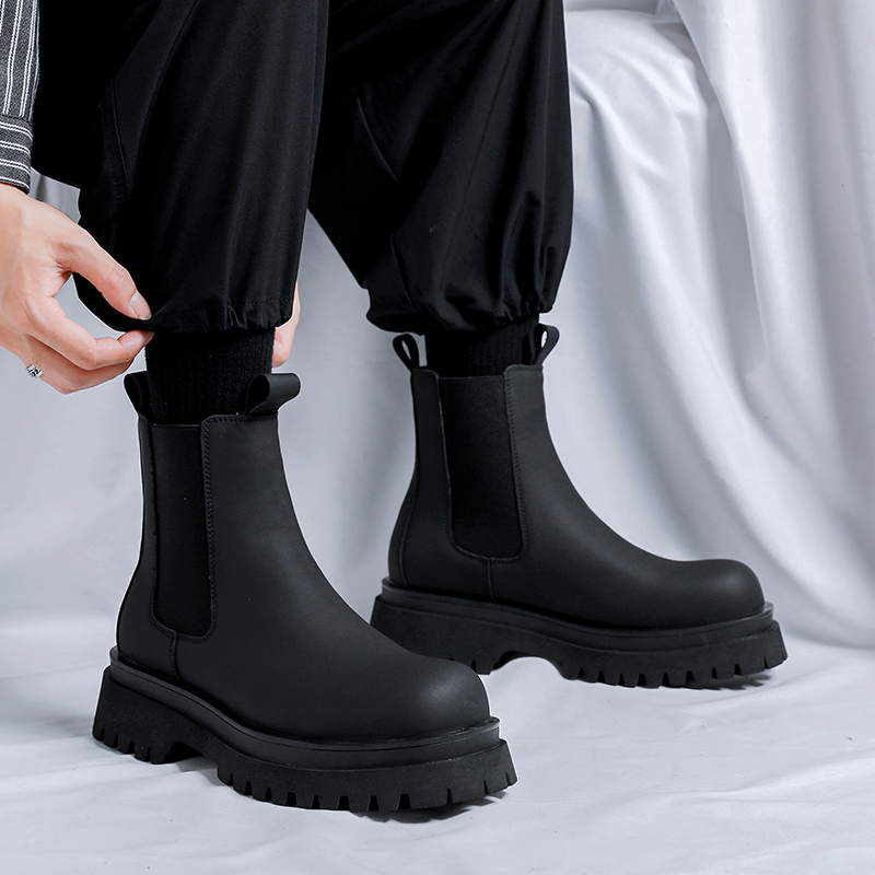 2026 Platform Black High Top B - Men'S Accessories Leather ulasan dan harga