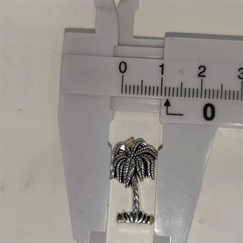 Creative Silver Coconut Tree D - Men Accessories In Silver ulasan dan harga