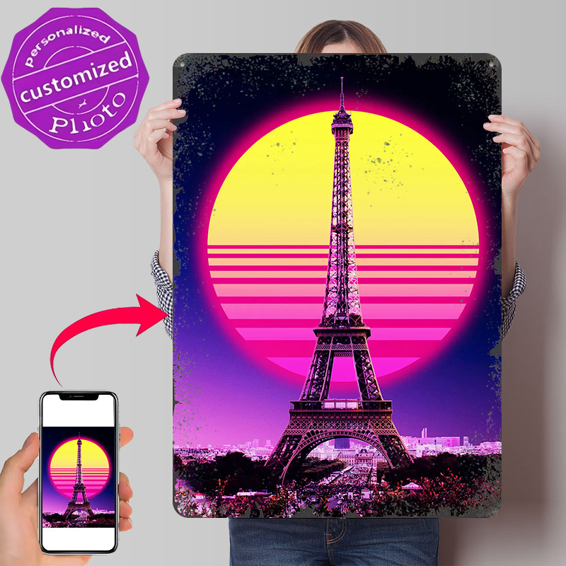 Paris Eiffel Tower Retro Perso - Men'S Accessories Paris ulasan dan harga