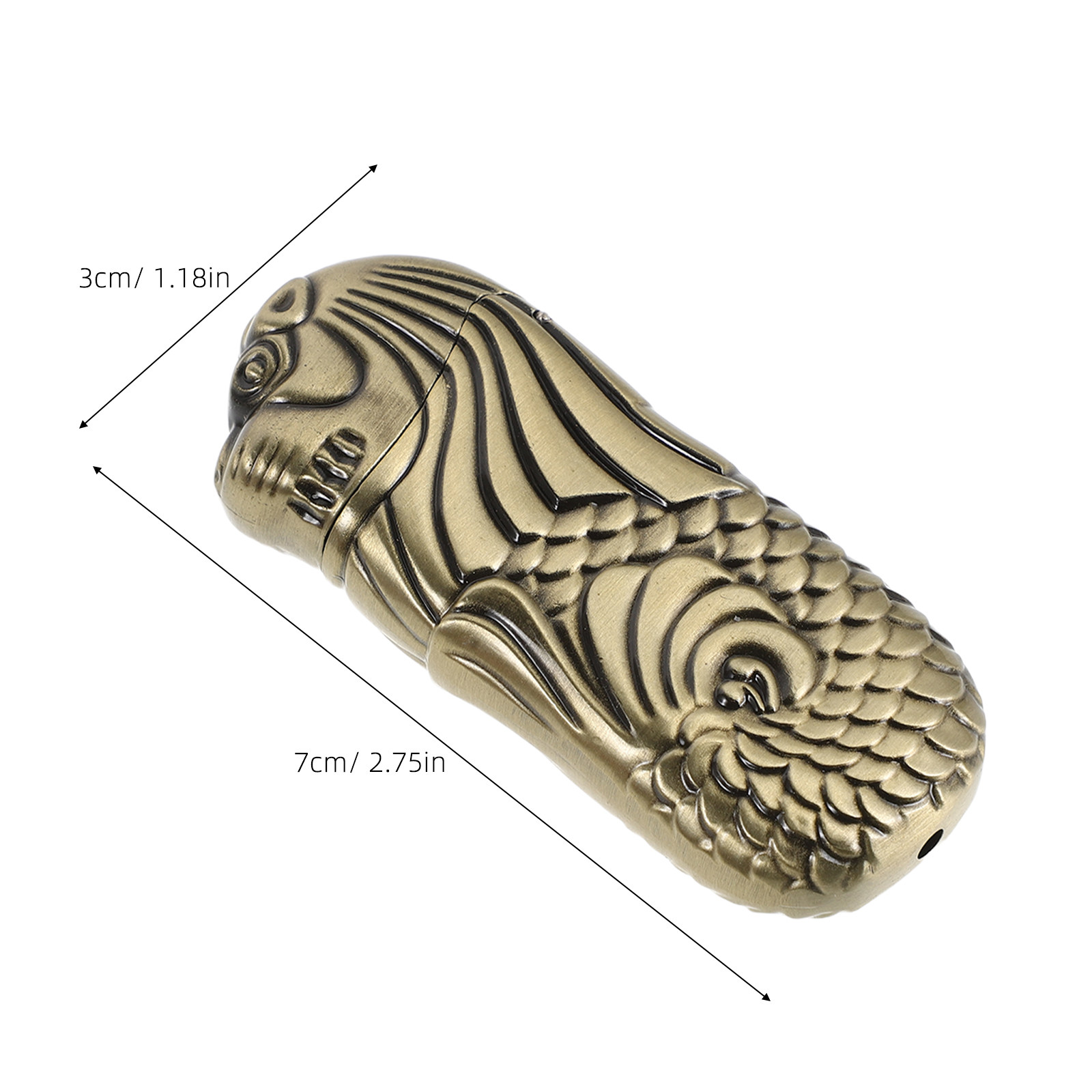 Merlion Lighter Case Embossed  - Lighter Windproof ulasan dan harga