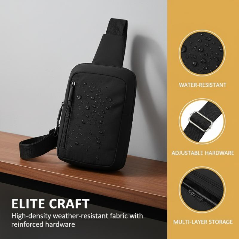Mini Sling Bag Stylish Crossbo - Men'S Accessories Backpack ulasan dan harga